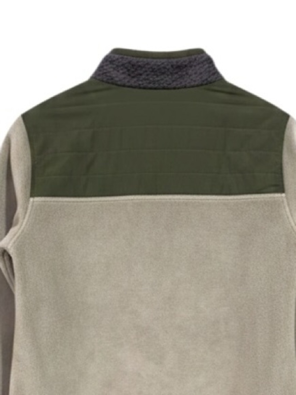 Columbia Women’s Fleece Full Zip Jacket Tan Green Size Small - Picture 6 of 7